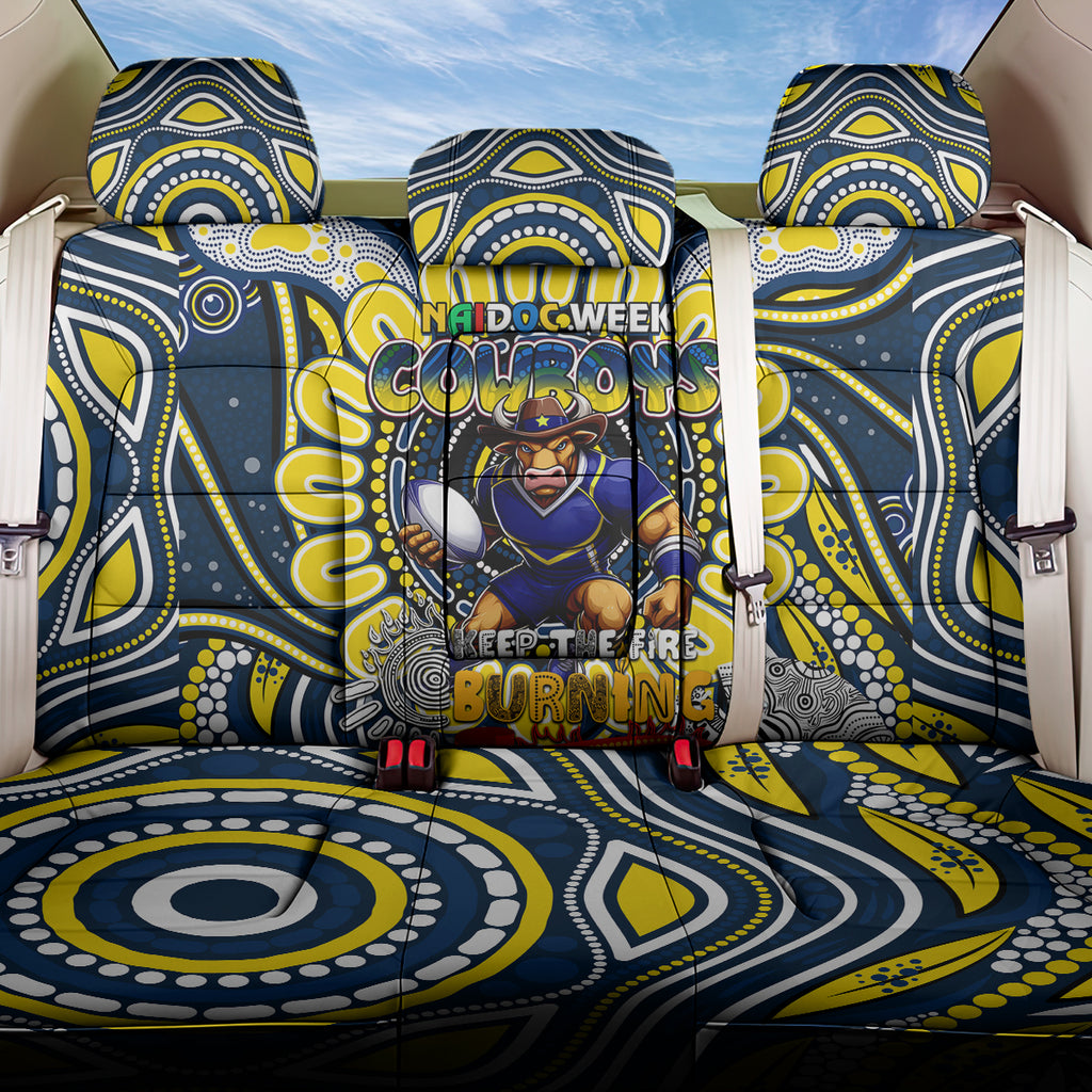 NAIDOC Week 2024 Cowboys Back Car Seat Cover Mascot Rugby