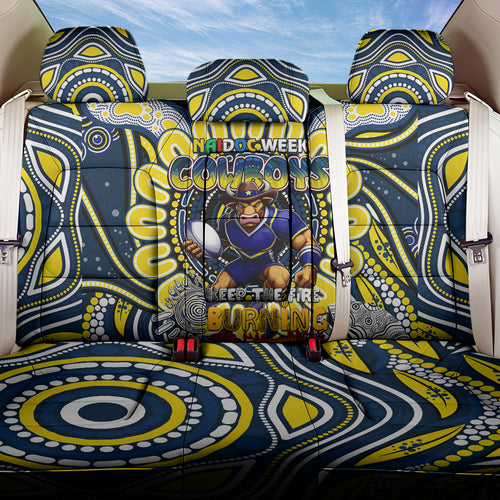 NAIDOC Week 2024 Cowboys Back Car Seat Cover Mascot Rugby