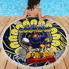 NAIDOC Week 2024 Cowboys Beach Blanket Mascot Rugby
