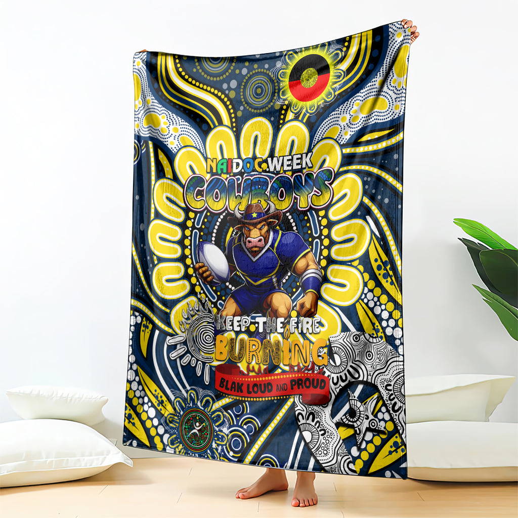 NAIDOC Week 2024 Cowboys Blanket Mascot Rugby