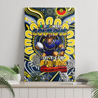 NAIDOC Week 2024 Cowboys Canvas Wall Art Mascot Rugby