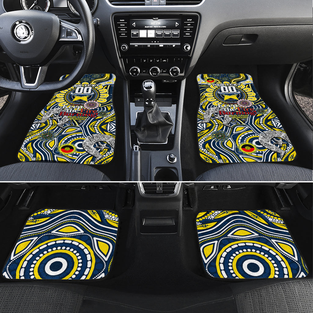 NAIDOC Week 2024 Cowboys Car Mats Mascot Rugby