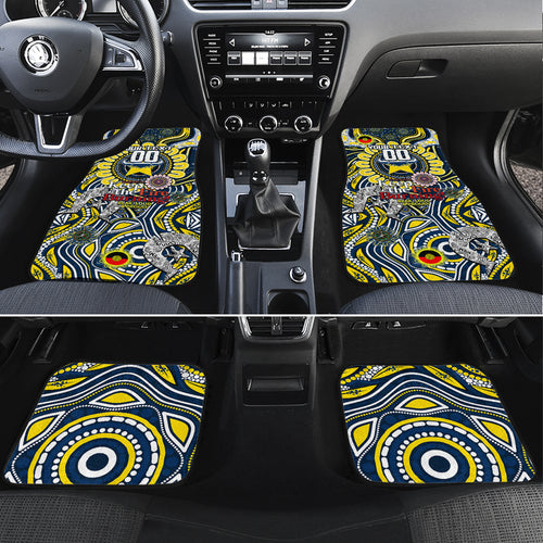 NAIDOC Week 2024 Cowboys Car Mats Mascot Rugby
