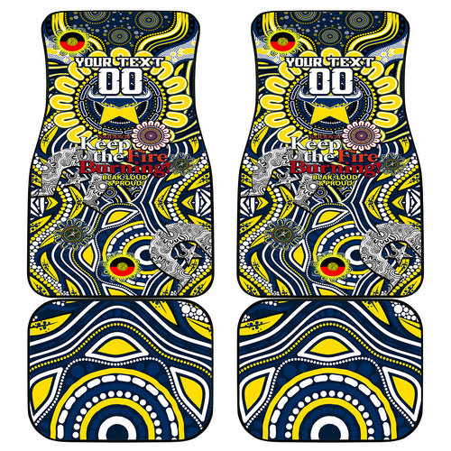 NAIDOC Week 2024 Cowboys Car Mats Mascot Rugby