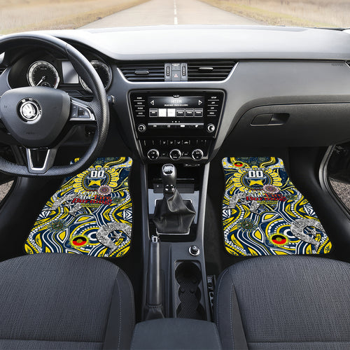 NAIDOC Week 2024 Cowboys Car Mats Mascot Rugby