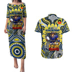 Custom NAIDOC Week 2024 Cowboys Couples Matching Puletasi and Hawaiian Shirt Mascot Rugby