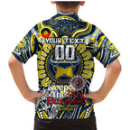 Custom NAIDOC Week 2024 Cowboys Family Matching Mermaid Dress and Hawaiian Shirt Mascot Rugby