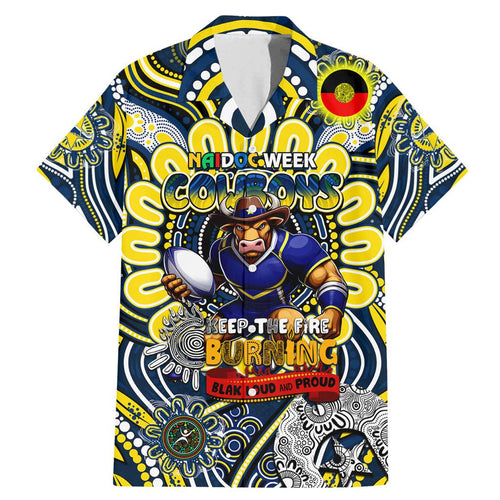 Custom NAIDOC Week 2024 Cowboys Family Matching Mermaid Dress and Hawaiian Shirt Mascot Rugby