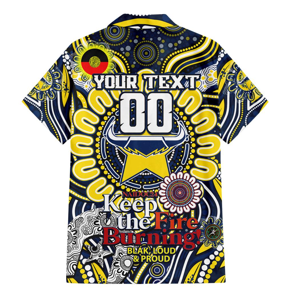 Custom NAIDOC Week 2024 Cowboys Family Matching Mermaid Dress and Hawaiian Shirt Mascot Rugby