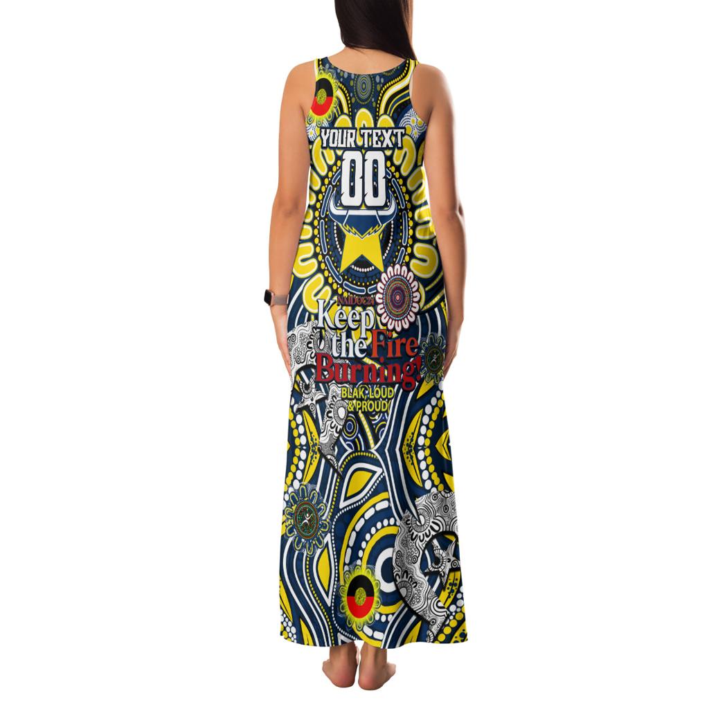 Custom NAIDOC Week 2024 Cowboys Family Matching Tank Maxi Dress and Hawaiian Shirt Mascot Rugby