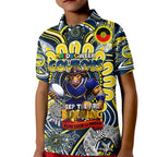 Custom NAIDOC Week 2024 Cowboys Kid Polo Shirt Mascot Rugby