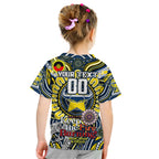 Custom NAIDOC Week 2024 Cowboys Kid T Shirt Mascot Rugby
