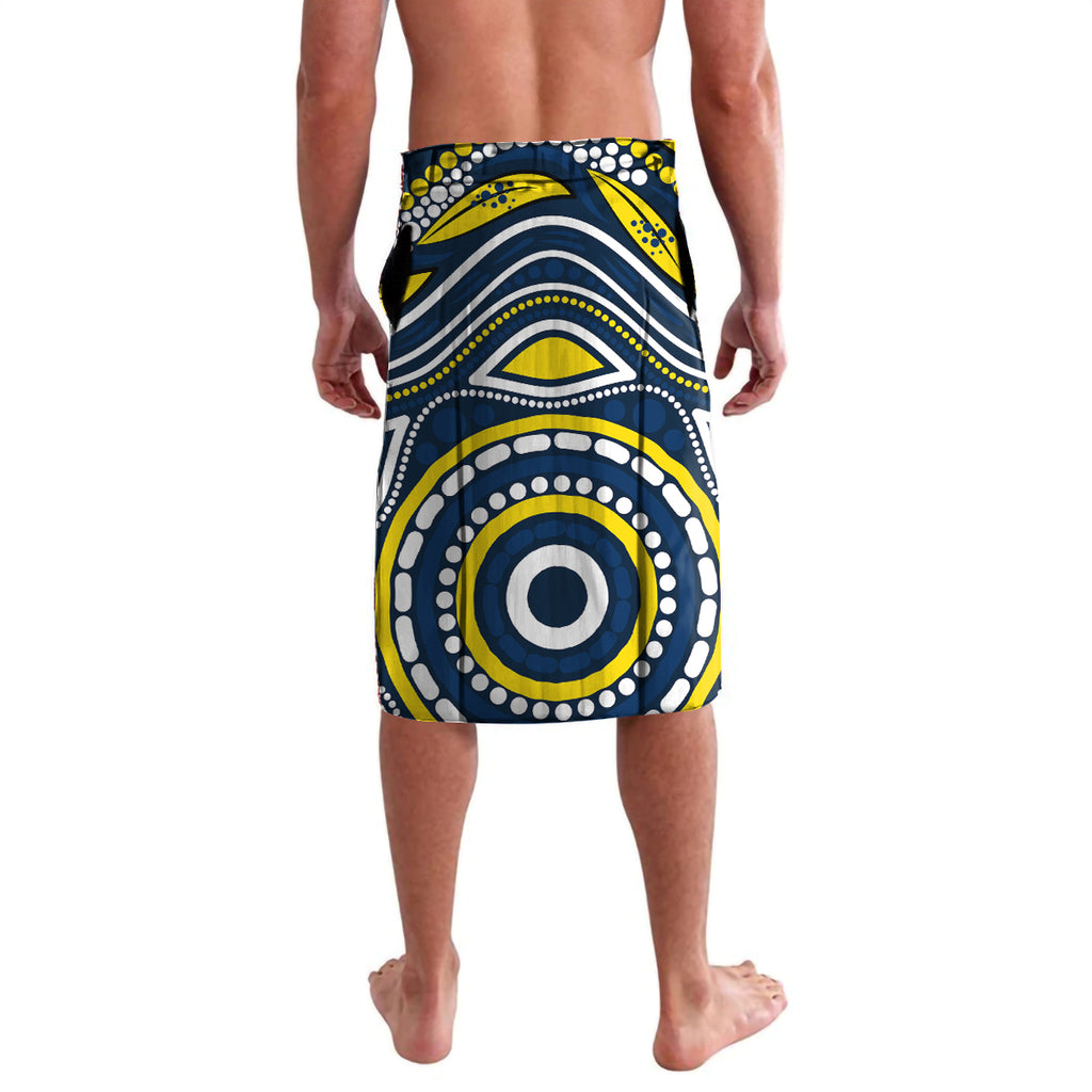 Custom NAIDOC Week 2024 Cowboys Lavalava Mascot Rugby