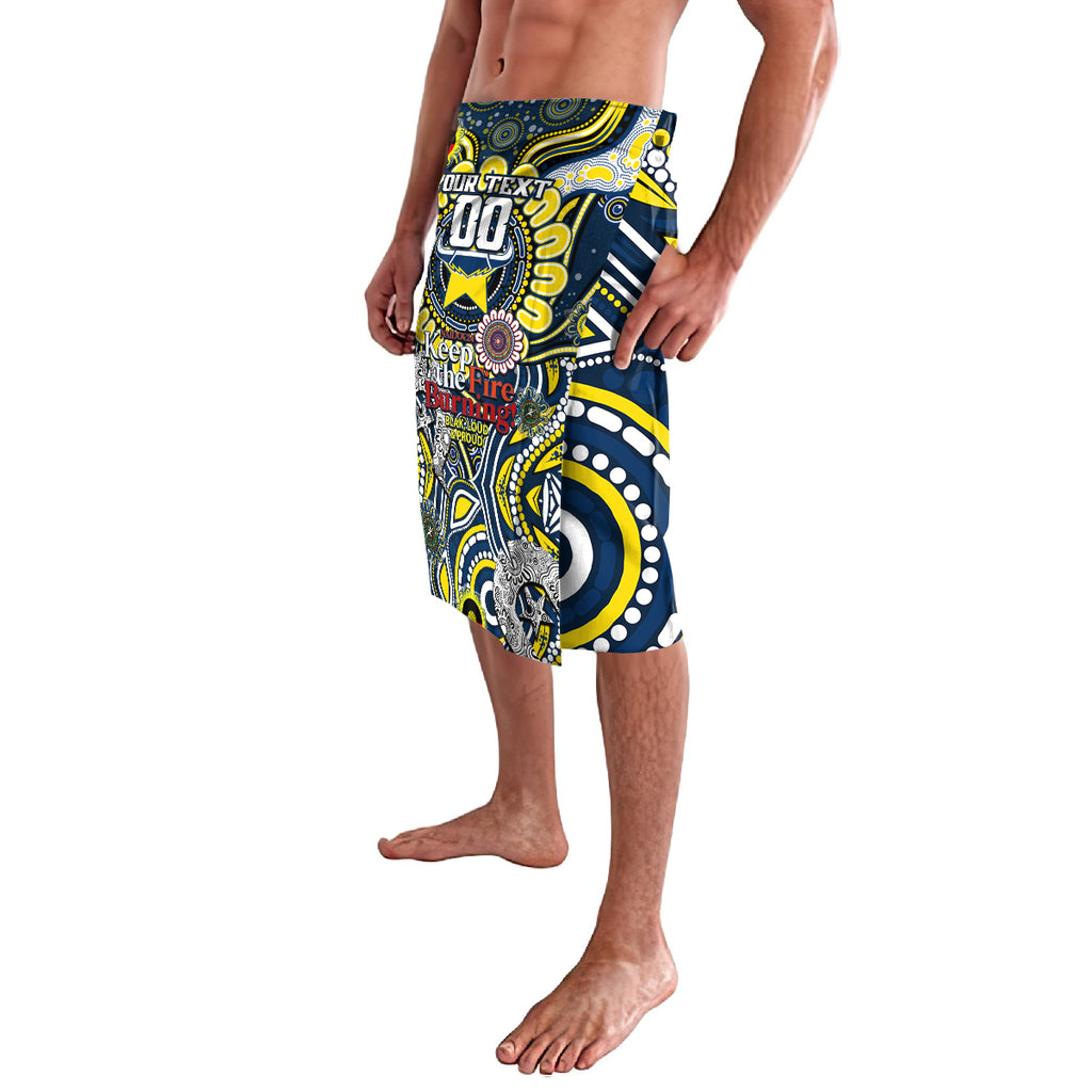 Custom NAIDOC Week 2024 Cowboys Lavalava Mascot Rugby