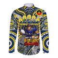 Custom NAIDOC Week 2024 Cowboys Long Sleeve Button Shirt Mascot Rugby
