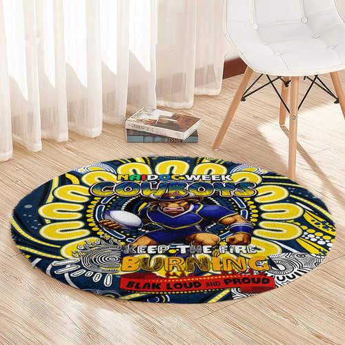 NAIDOC Week 2024 Cowboys Round Carpet Mascot Rugby