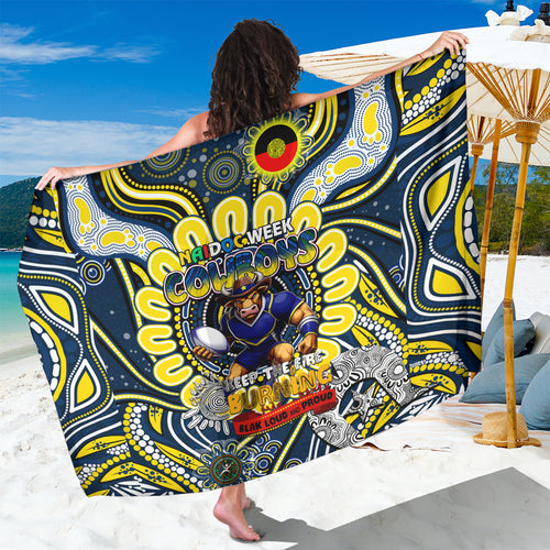 NAIDOC Week 2024 Cowboys Sarong Mascot Rugby