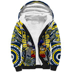 Custom NAIDOC Week 2024 Cowboys Sherpa Hoodie Mascot Rugby
