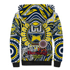 Custom NAIDOC Week 2024 Cowboys Sherpa Hoodie Mascot Rugby