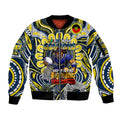 Custom NAIDOC Week 2024 Cowboys Sleeve Zip Bomber Jacket Mascot Rugby