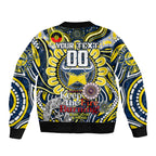 Custom NAIDOC Week 2024 Cowboys Sleeve Zip Bomber Jacket Mascot Rugby