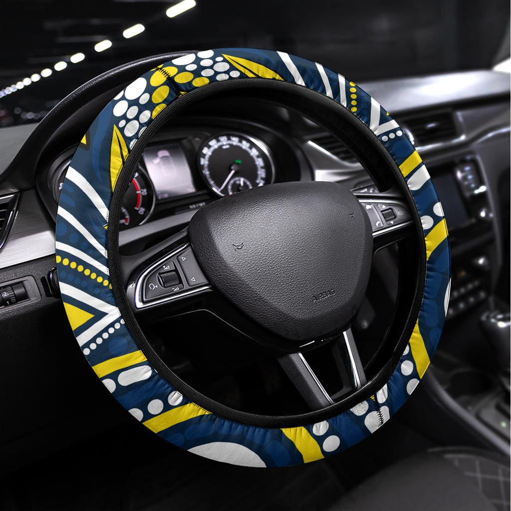 NAIDOC Week 2024 Cowboys Steering Wheel Cover Mascot Rugby