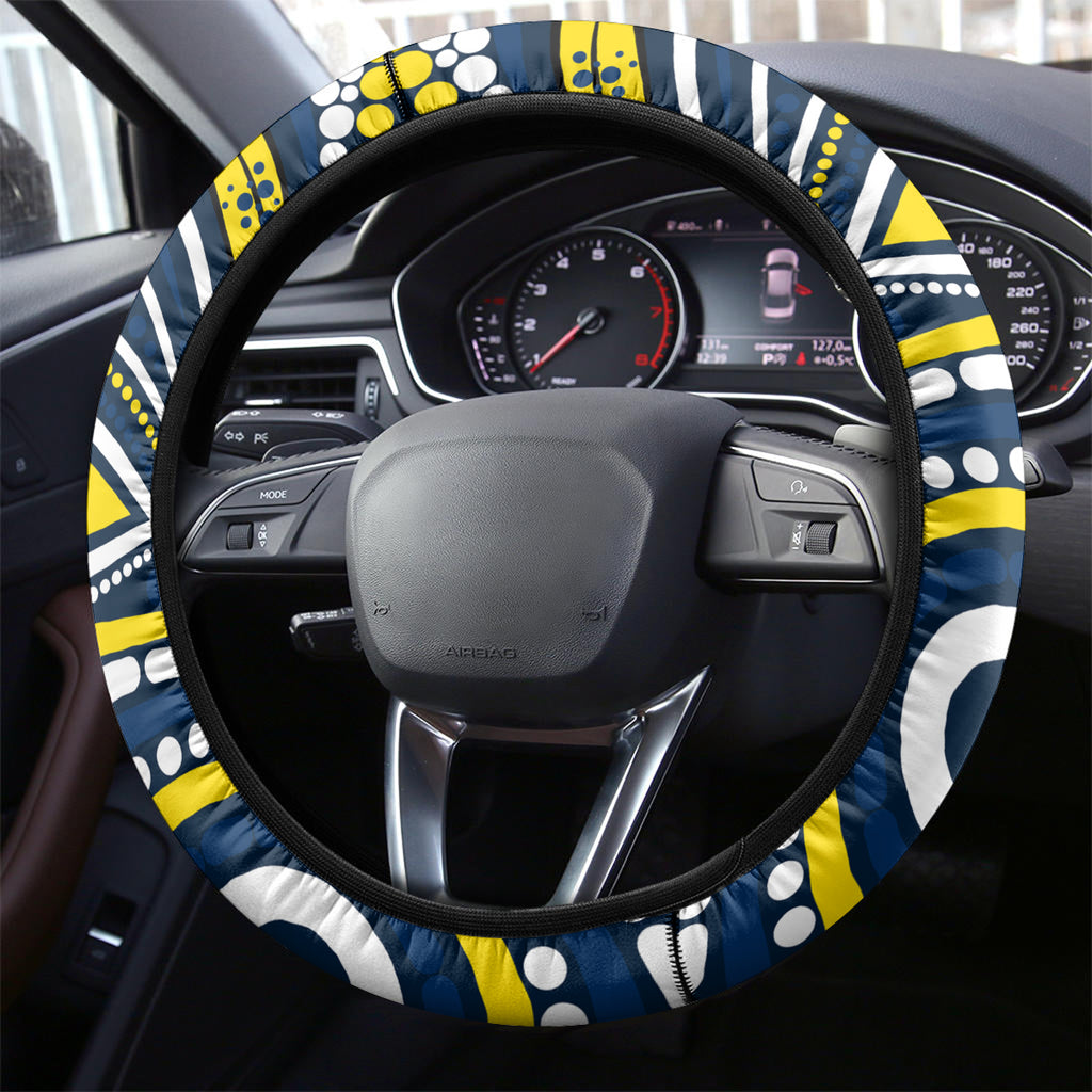 NAIDOC Week 2024 Cowboys Steering Wheel Cover Mascot Rugby