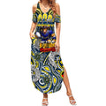 Custom NAIDOC Week 2024 Cowboys Summer Maxi Dress Mascot Rugby