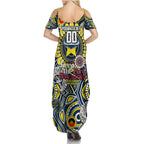 Custom NAIDOC Week 2024 Cowboys Summer Maxi Dress Mascot Rugby