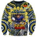 Custom NAIDOC Week 2024 Cowboys Sweatshirt Mascot Rugby