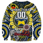 Custom NAIDOC Week 2024 Cowboys Sweatshirt Mascot Rugby