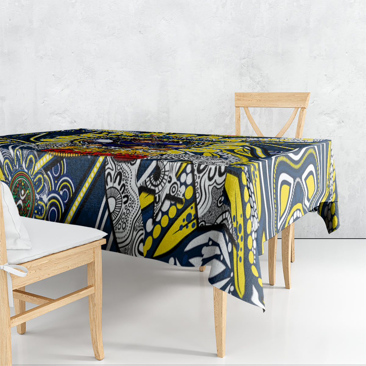 NAIDOC Week 2024 Cowboys Tablecloth Mascot Rugby