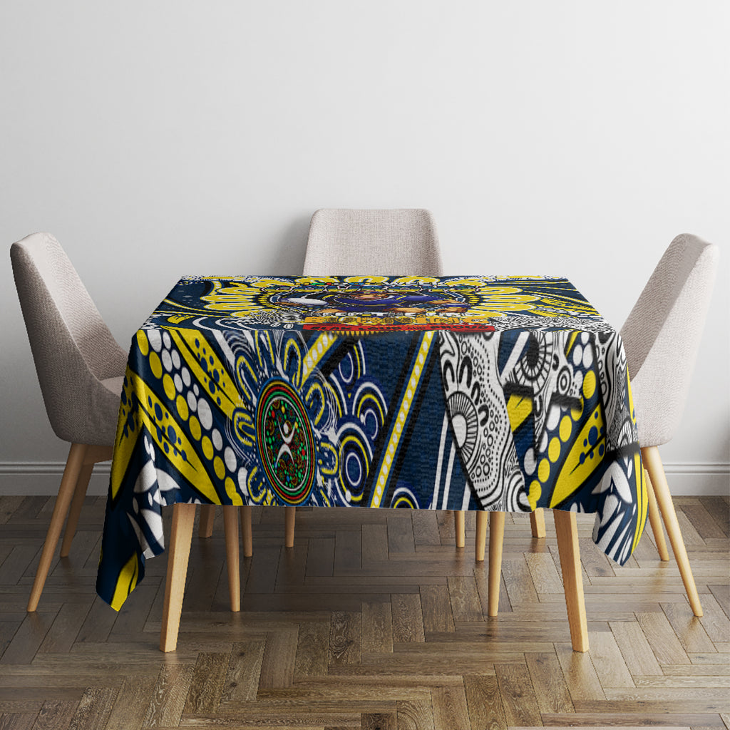 NAIDOC Week 2024 Cowboys Tablecloth Mascot Rugby