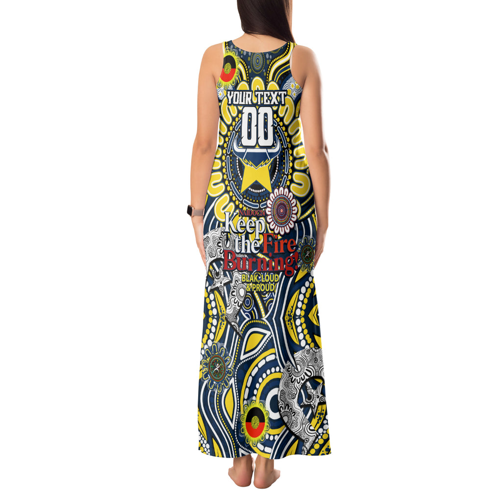 Custom NAIDOC Week 2024 Cowboys Tank Maxi Dress Mascot Rugby