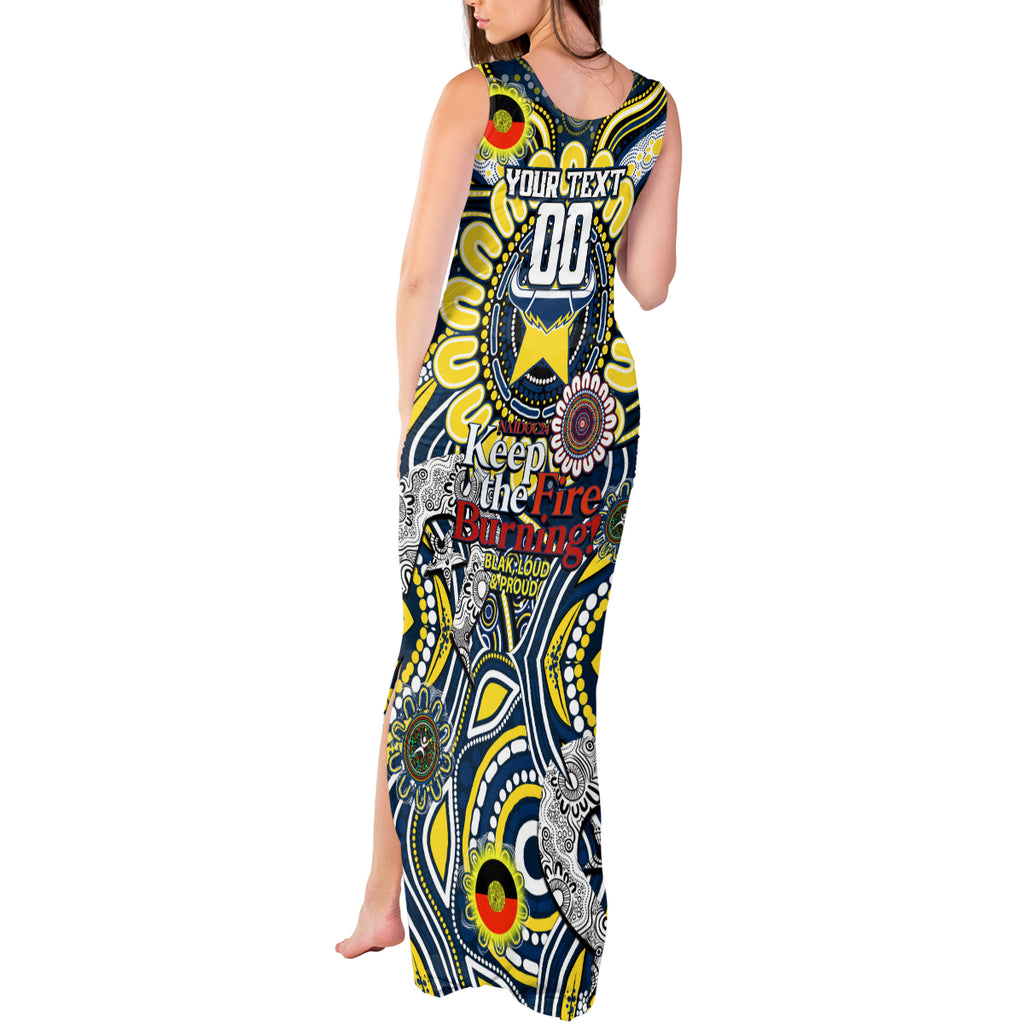 Custom NAIDOC Week 2024 Cowboys Tank Maxi Dress Mascot Rugby