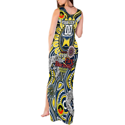 Custom NAIDOC Week 2024 Cowboys Tank Maxi Dress Mascot Rugby