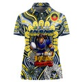 Custom NAIDOC Week 2024 Cowboys Women Polo Shirt Mascot Rugby