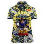 Custom NAIDOC Week 2024 Cowboys Women Polo Shirt Mascot Rugby