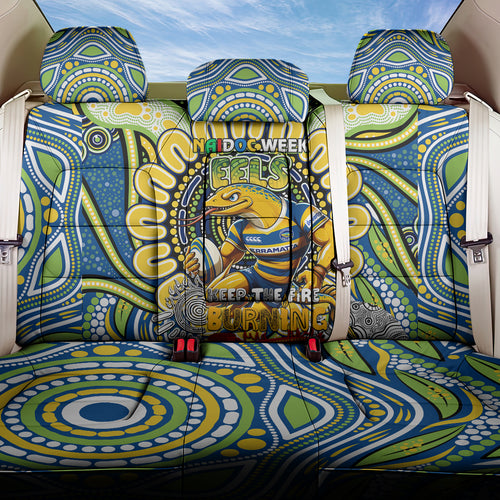 NAIDOC Week 2024 Eels Back Car Seat Cover Mascot Rugby