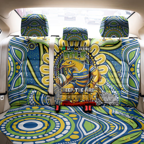 NAIDOC Week 2024 Eels Back Car Seat Cover Mascot Rugby
