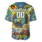Custom NAIDOC Week 2024 Eels Baseball Jersey Mascot Rugby
