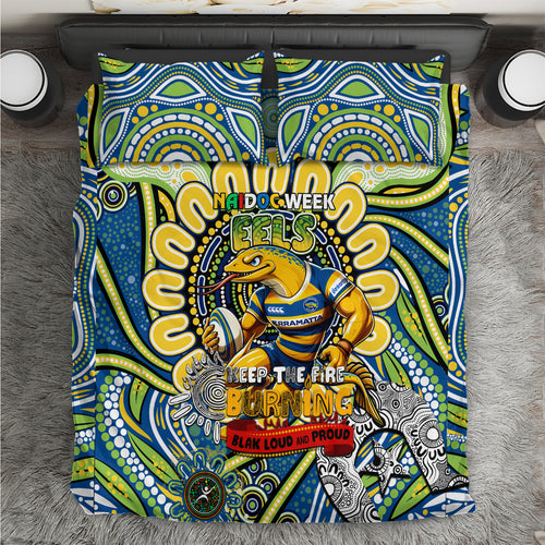 NAIDOC Week 2024 Eels Bedding Set Mascot Rugby