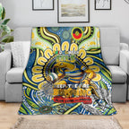NAIDOC Week 2024 Eels Blanket Mascot Rugby