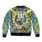 Custom NAIDOC Week 2024 Eels Bomber Jacket Mascot Rugby