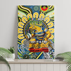 NAIDOC Week 2024 Eels Canvas Wall Art Mascot Rugby