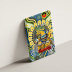 NAIDOC Week 2024 Eels Canvas Wall Art Mascot Rugby