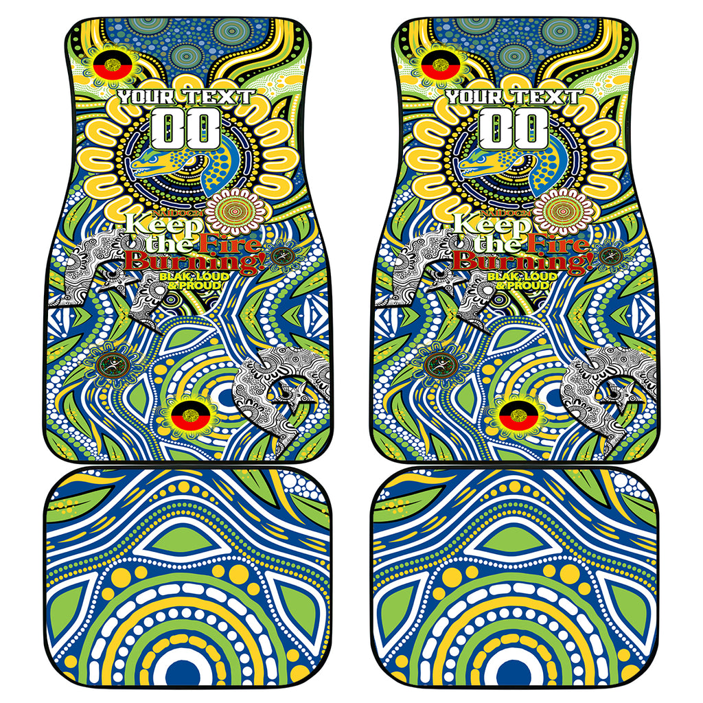 NAIDOC Week 2024 Eels Car Mats Mascot Rugby