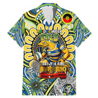 Custom NAIDOC Week 2024 Eels Family Matching Mermaid Dress and Hawaiian Shirt Mascot Rugby