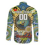 Custom NAIDOC Week 2024 Eels Family Matching Tank Maxi Dress and Hawaiian Shirt Mascot Rugby