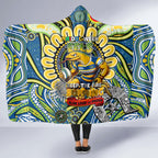 NAIDOC Week 2024 Eels Hooded Blanket Mascot Rugby
